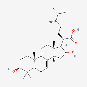 molecular formula C31H48O4 B1208518 Dehydrotumulosic acid CAS No. 6754-16-1