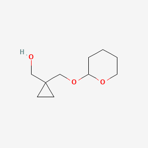 1-[[(Tetrahydro-2H-pyran-2-yl)oxy]methyl]cyclopropanemethanol