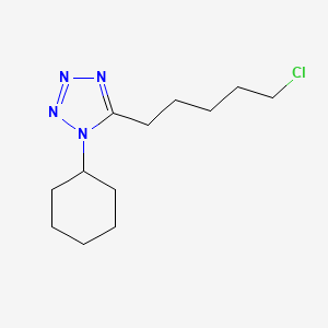 5-(5-Chloropentyl)-1-cyclohexyl-1H-tetrazole