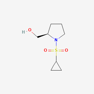 [(2R)-1-(cyclopropanesulfonyl)pyrrolidin-2-yl]methanol