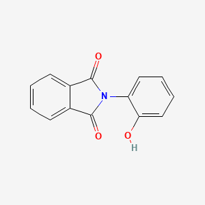 molecular formula C14H9NO3 B1208522 n-(o-Hydroxyphenyl)phthalimide CAS No. 6307-13-7