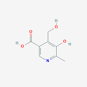 molecular formula C8H9NO4 B1208528 5-Pyridoxic acid CAS No. 524-07-2