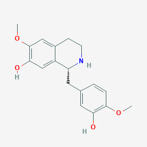 molecular formula C18H21NO4 B1208530 (R)-Norreticuline 