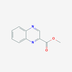 molecular formula C10H8N2O2 B120854 Methyl quinoxaline-2-carboxylate CAS No. 1865-11-8