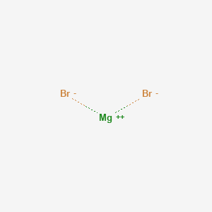 molecular formula Br2Mg B1208553 溴化镁 (MgBr2) CAS No. 7789-48-2