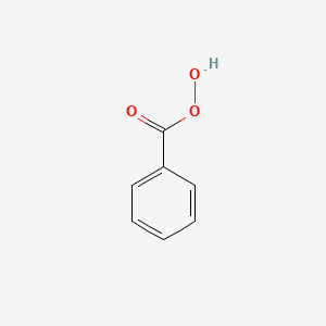 molecular formula C7H6O3 B1208554 过苯酸 CAS No. 93-59-4