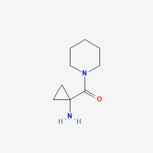 1-(Piperidine-1-carbonyl)cyclopropan-1-amine