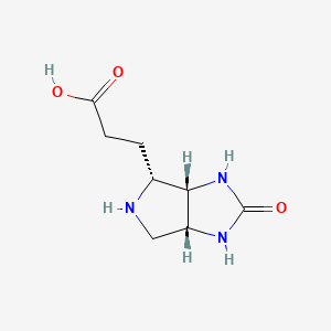 molecular formula C8H13N3O3 B1208568 Bisnorazabiotin CAS No. 57756-97-5
