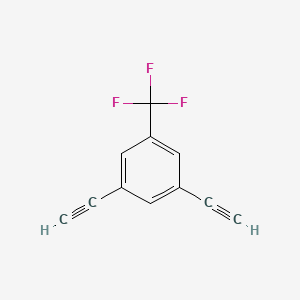 1,3-Diethynyl-5-(trifluoromethyl)benzene