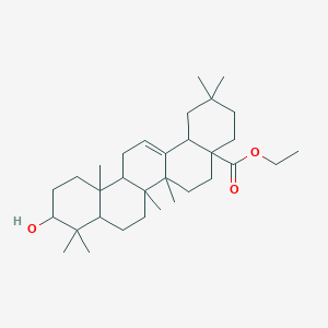 Ethyl (3beta)-3-hydroxyolean-12-en-28-oate