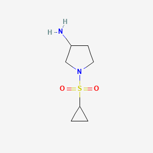 1-(Cyclopropanesulfonyl)pyrrolidin-3-amine