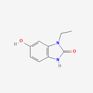 molecular formula C9H10N2O2 B12085815 1-Ethyl-6-hydroxy-1H-benzo[d]imidazol-2(3H)-one 