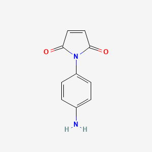 molecular formula C10H8N2O2 B1208608 N-(4-Aminophenyl)maleimide CAS No. 29753-26-2