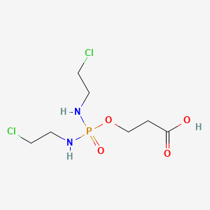 molecular formula C7H15Cl2N2O4P B1208611 羧异环磷酰胺 CAS No. 53459-52-2