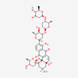 molecular formula C43H54O17 B1208619 克里霉素 A CAS No. 98474-20-5