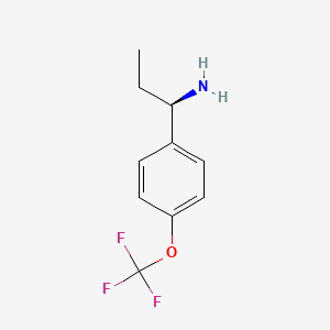 (R)-1-(4-(Trifluoromethoxy)phenyl)propan-1-amine