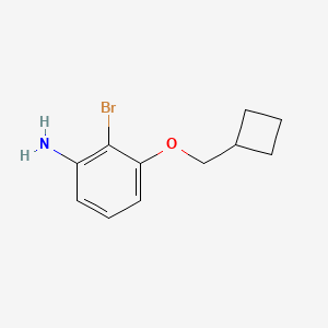 2-Bromo-3-(cyclobutylmethoxy)aniline