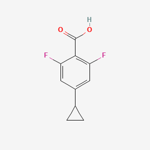 4-Cyclopropyl-2,6-difluorobenzoic acid