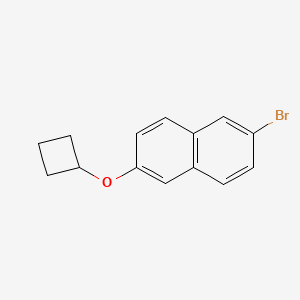 2-Bromo-6-cyclobutoxy-naphthalene