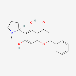 molecular formula C20H19NO4 B1208648 Isoficine CAS No. 2255-62-1