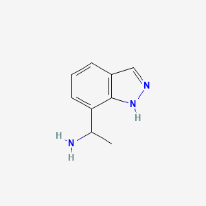 7-(1-Aminoethyl)-1H-indazole