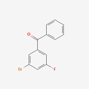 (3-Bromo-5-fluoro-phenyl)-phenyl-methanone