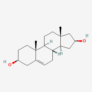 B1208673 5-Androstene-3beta,16beta-diol CAS No. 6038-32-0