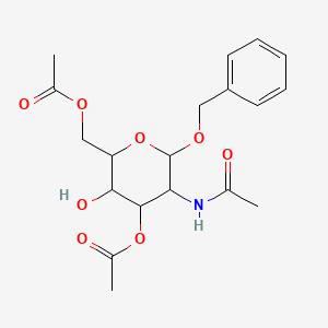 Benzyl 2-acetamido-2-deoxy-3,6-Di-O-acetyl-alpha-D-glucopyranoside