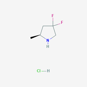 (S)-4,4-Difluoro-2-methylpyrrolidine hydrochloride