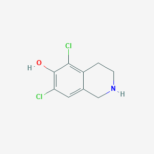 5,7-Dichloro-1,2,3,4-tetrahydroisoquinolin-6-ol