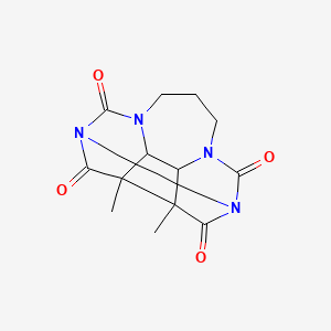 B1208692 Quasimetacyclophane CAS No. 68675-79-6