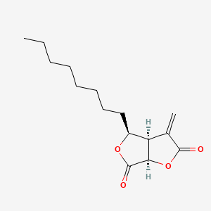 B1208696 Isoavenaciolide CAS No. 33644-09-6