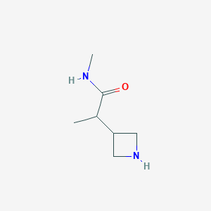 2-(Azetidin-3-yl)-N-methylpropanamide