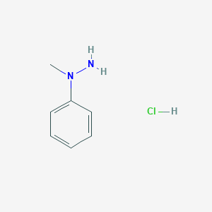 molecular formula C7H11ClN2 B12087014 1-Methyl-1-phenylhydrazine hydrochloride 