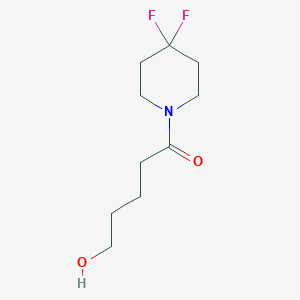 1-(4,4-Difluoropiperidin-1-yl)-5-hydroxypentan-1-one