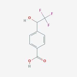 4-(2,2,2-Trifluoro-1-hydroxyethyl)benzoic acid