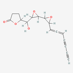 molecular formula C16H14O5 B1208726 Cepacin B CAS No. 91682-94-9