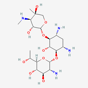 molecular formula C20H40N4O10 B1208730 Geneticin CAS No. 49863-47-0