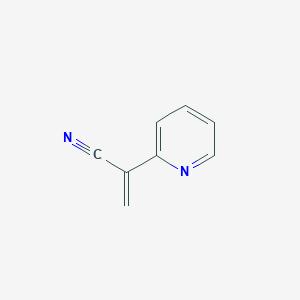 molecular formula C8H6N2 B120874 Pyridinyl acrylonitrile CAS No. 156789-16-1