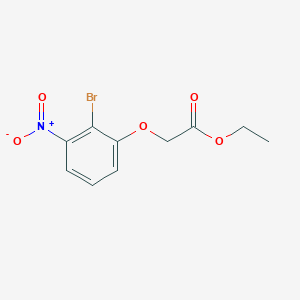 Ethyl 2-(2-bromo-3-nitrophenoxy)acetate