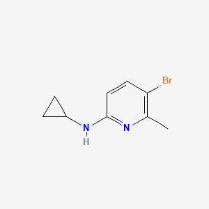 5-Bromo-N-cyclopropyl-6-methylpyridin-2-amine