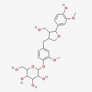 molecular formula C26H34O11 B12087694 Lariciresinol 4-O-beta-D-glucopyranoside 