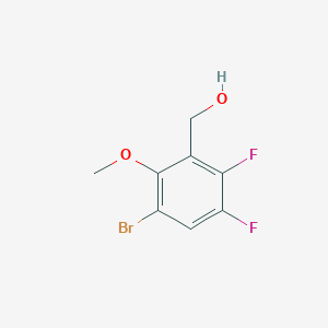 3-Bromo-5,6-difluoro-2-methoxybenzyl alcohol