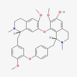 molecular formula C37H40N2O6 B1208780 回旋茄碱 CAS No. 102487-16-1