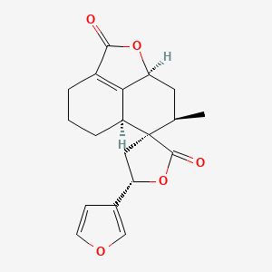 molecular formula C19H20O5 B1208783 透文 CAS No. 51918-98-0