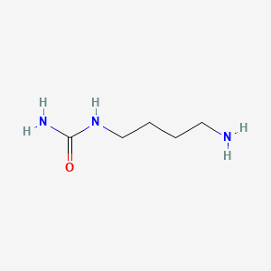 molecular formula C5H13N3O B1208787 N-氨基甲酰腐胺 CAS No. 6851-51-0