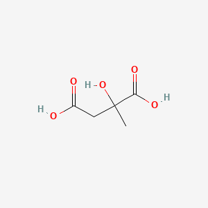 molecular formula C5H8O5 B1208788 Citramalic acid CAS No. 597-44-4