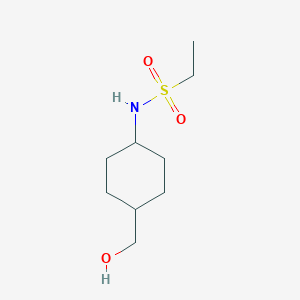 N-[trans-4-(hydroxymethyl)cyclohexyl]ethane-1-sulfonamide