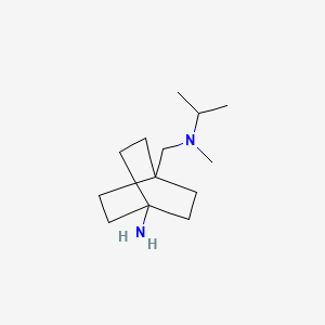 4-((Isopropyl(methyl)amino)methyl)bicyclo[2.2.2]octan-1-amine