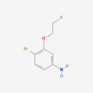 4-Bromo-3-(2-fluoroethoxy)aniline